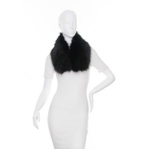 Zoe Madison for Eloquii : Black Faux Fur Neck Warmer : New Tags, Packaging